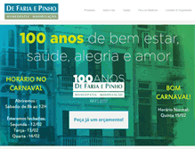 Tablet Screenshot of defariapinho.com.br
